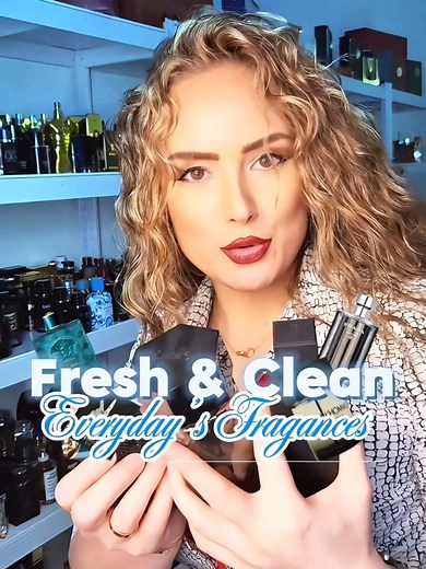 Fresh & Clean Everyday Fragrances For Men Prada L'Homme Versace Eros EDP Amaran Parfums Kafu YSL La Nuit De L'Homme YSL Myslf Le Parfum #perfumetok #fragrance #curlyfragrance #fragranceformen #cologne