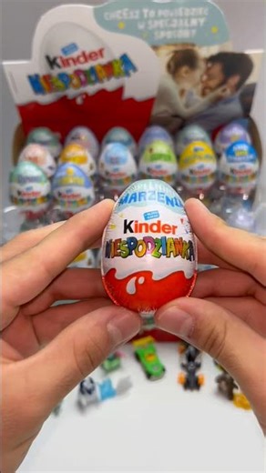 ASMR Kinder Surprise Unboxing Chocolate Eggs
