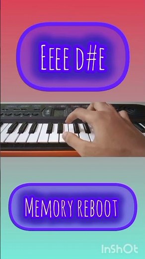 Memory Reboot piano tutorial with notes