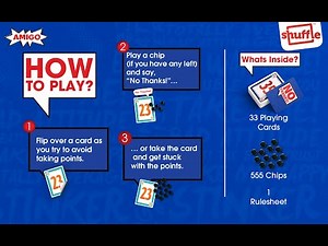 NO THANKS! How to Play by AMIGO Games