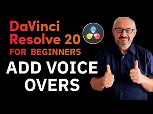 Adding Voice Overs in DaVinci Resolve Made Easy (Beginner Tutorial)