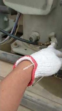 HVACR tutorial..how to add a refrigeration oil into HVAC unit...