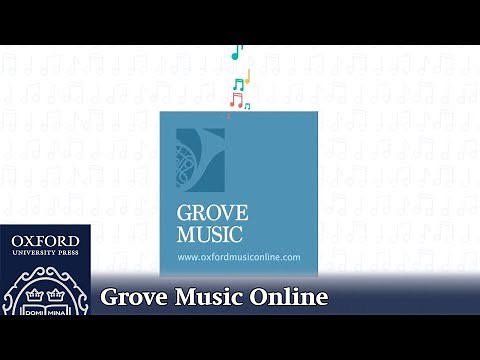 Grove Music Online
