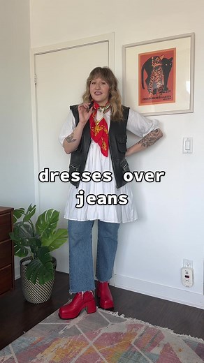 Ultimate Guide to Styling Dresses Over Jeans