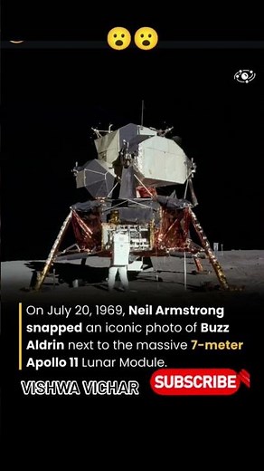 Neil Armstrong & Buzz Aldrin Apollo 11 Moon Landing | NASA History Explained 🚀🌕# hushrots #real #ert