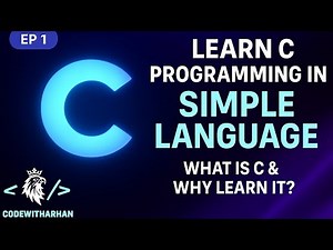 What I Learned from Mastering C Programming in Just 1 Month | C Tutorial Ep 1