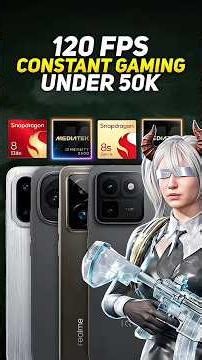 Top 5 Best 120FPS Gaming Phones for BGMI Under 50K in 2026 #bgmi #gamingphone