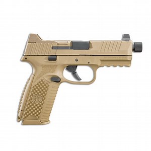 FN 509 Tactical 9mm pistol, 24 and 17 rnd, FDE