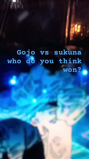 #anime who one sukuna or gojo