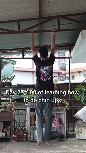 Day 27/100 of learning how to do chin ups #calisthenics #fitness #motivation