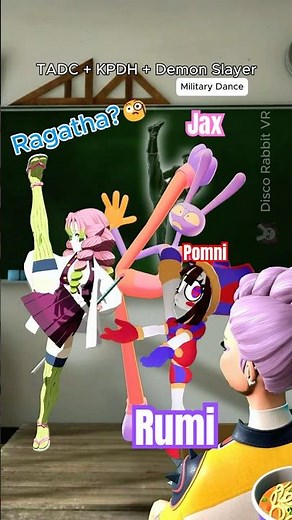 Kpop Demon Hunters x TADC: Hashira Training #tadc #kpdh #demonslayer #mitsuri #vrchat