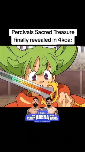 Percivals Sacred Treasure #sevendeadlysins #anime #fourknightsoftheapocalypse #animeedit