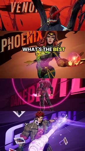 Final Vote- Choose the best character select animation in Marvel Rivals #marvelrivals