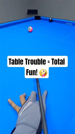 Table Trouble = Total Fun! 🤪#funny #8ballpool #pool #billiardsgame #billiards