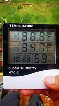 Operation and configuration of the HTC-2 digital hygrometer