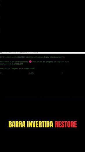 Windows CORROMPIDO? DISM Resolve em 2 Minutos!