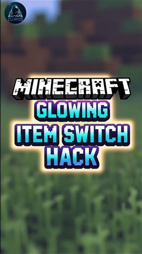 Minecraft Glowing Item Switch Hack #minecraft #glowing #item #switch #hack