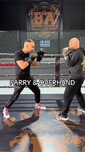 79K views · 2.5K reactions | Parrying the cross allows a boxer to create an opening for a powerful counterattack Throwing an overhand wit | Boxing Style | Facebook