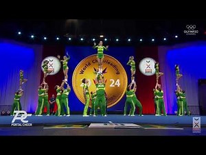 Team Australia Coed Elite ICU World Cheerleading Championship 2024 Finals