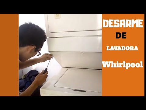 HOW TO DISASSEMBLE A WHIRLPOOL WASHING MACHINE