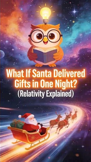 What If Santa Delivered Gifts in One Night? (Relativity Explained)