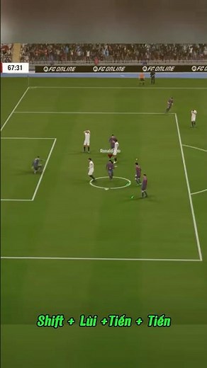 Cách Gắp Bóng Neymar Rainbow flick Trong FC Online #fconline #football #game #skills #shortvideo
