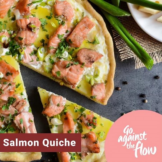 Salmon Quiche Recipe