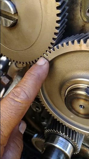 Kubota 3 cylinder & diesel engine & crankshaft & camshaft Timing!