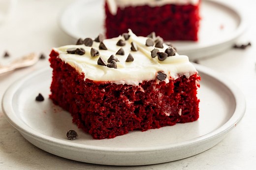 The Best Red Velvet Poke Cake for Valentine’s Day