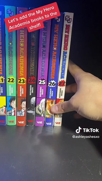Organizing My Hero Academia Manga Collection