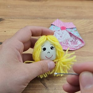 Romantic lady. Look at the sweet thing that comes out of leftover fabrics. | El Sanatları ve Hobi