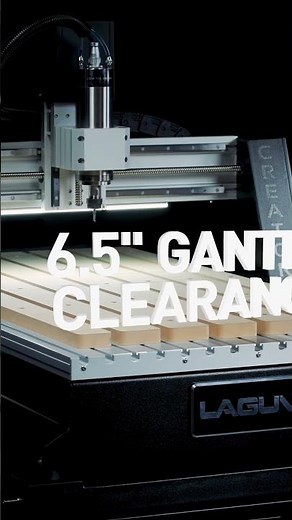 Creator PRO CNC Built of performance| Laguna Tools #woodworking #cnc #machine #shorts #shortsfeeds