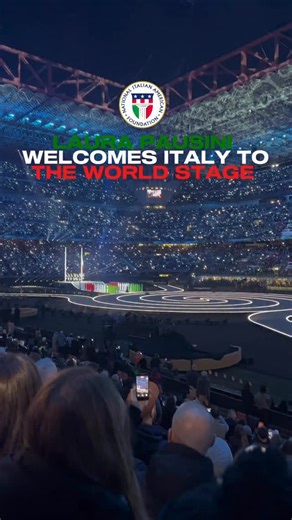 Laura Pausini Welcomes Italy to the World Stage at the Opening Ceremony of the 2026 Milano Cortina Winter Olympics! 🇮🇹 | The National Italian American Foundation (NIAF)