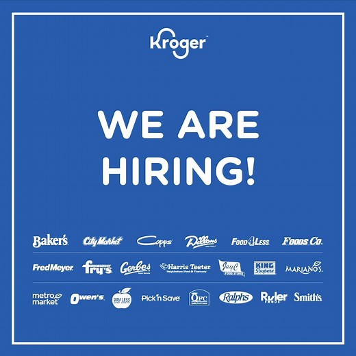 9.5K views · 89 reactions | We’re hiring 10,000 associates nationwide! Come join our amazing team to help keep our stores open to support local communities. Positions available immediately. Apply here: https://jobs.kroger.com/. | Fred Meyer | Facebook