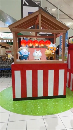 【Vrog】にゃんこサマーフェスティバルに行ってきたにゃ！！🍉👒 #にゃんこ大戦争 #イオンモールナゴヤドーム前