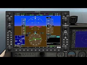 G1000 HSI CDI vs Conventional CDI Course Set Demonstration