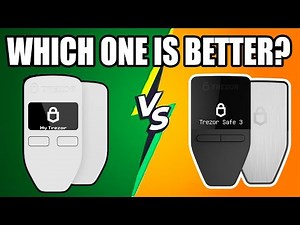 Best Crypto Wallet Hardware For Beginners | Trezor Safe 3 Vs Trezon Model One