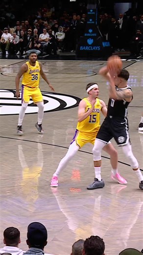 Capturing greatness in flight 📸 NBA photographer Nat Butler breaks down the split-second timing behind his perfect shot of LeBron James’ MONSTER slam against the Nets in Year 23! | NBA