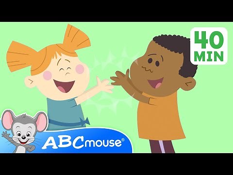 🎶 If You’re Happy and You Know It 😊 & More Kids Nursery Rhymes | ABCmouse 40-Minute TV Compilation 🎵