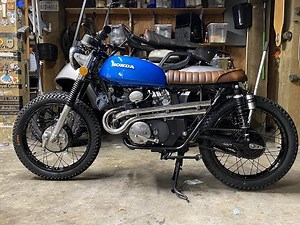 1972 Scrambler Honda CL175 Project