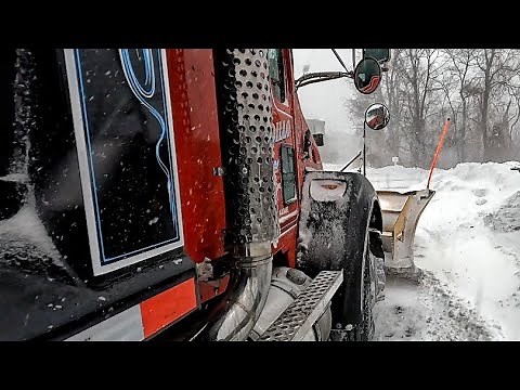 That name again is Mr. Plow! #snowplowing #trucking #massachusetts