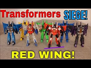 Transformers Siege Red Wing - GotBot True Review NUMBER:677