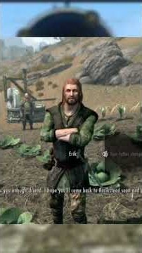 The Make-A-Wish Story Behind Your Favorite Skyrim NPC #skyrim #elderscrolls #shorts