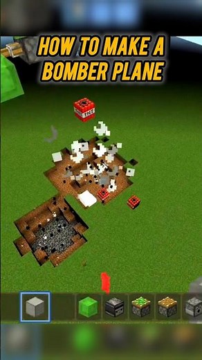 HOW TO MAKE A BOMBER PLANE 🔥||MINECRAFT