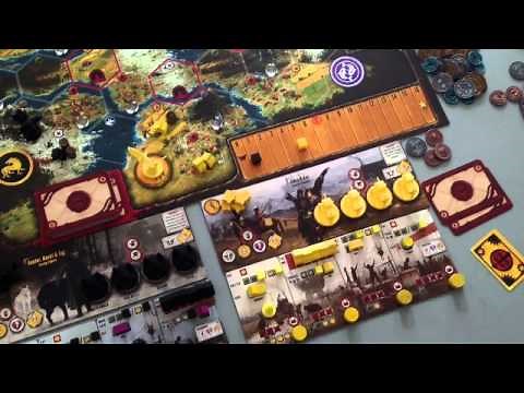 Scythe Gameplay Turn by Turn