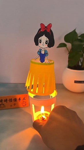 Learn how to make a spinning princess using hot air currents! Pay attention to the shape of the wire! #DIYCrafts #Upcycling #HomemadeToys #ScienceExperiments #fblifestyle | Art, Crafts and Journals