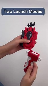 Launcher and Grip,Sparking Left&Right L/R Two-Way Launcher Compatible with All Bey Burst Series Bey Battling-Black