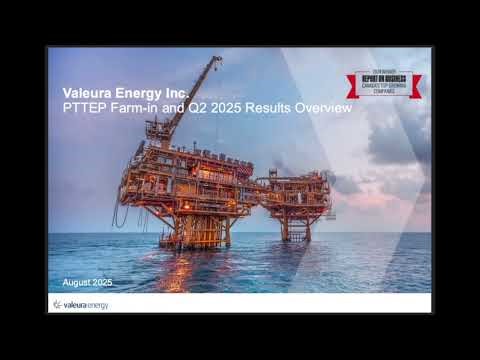 Valeura Energy Q2 2025 Webcast