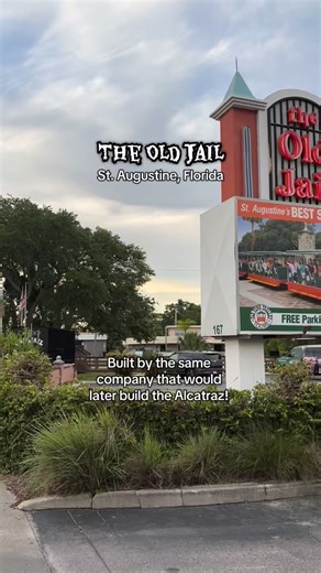 3K views · 2.1K reactions | The Old Jail in St. Augustine, Florida was commissioned by Henry Flagler and completed in 1891! It was built by the same company that would eventually build the infamous Alcatraz prison (circa 1923) on an island in San Francisco, California. Tours are available daily, with daytime and nighttime options. Learn more at https://www.floridashistoriccoast.com/directory/old-jail-museum/ | St. Augustine, Florida | Facebook