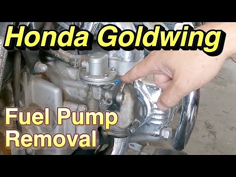 Honda Goldwing | Remove Fuel Pump 🛵
